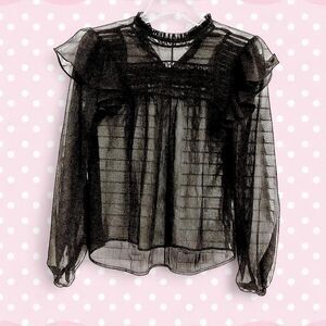 Bodyline Women's Black Blouse